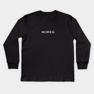 Noreg Norway Kids Long Sleeve T-Shirt